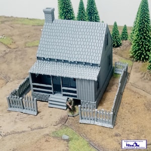 Meades Headquarter Gettysburg & American Civil War - Dioramas - Scenography - 12mm/15mm/H0/20mm/28mm/32mm/35mm/40mm/50mm/54mm/60mm