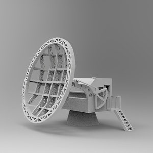 Radar Douvres, Western Front WWII - Available in 15mm/H0/20mm/28mm/35mm, 3DPrint Terrain, Tabletop Wargames, Historical Dioramas
