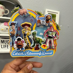 3D Toy-Story Inspired Cake Topper/ Party Decor