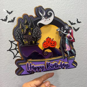 Night before Xmas 3D cake topper inspired