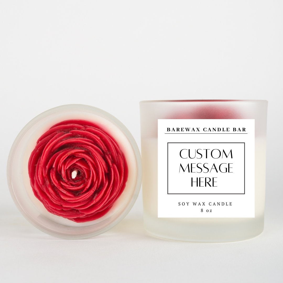 Personalized Candle Custom Candle Personalized Gift Soy Etsy