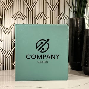 Leather Binder, Journal, Binder, Personalized Binder, Leather, 3-Ring Binder, Wedding Planner, Leather Binder, Office Gifts, Corporate Gift