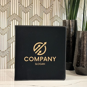 Pasta de couro, diário, pasta, pasta personalizada, couro, pasta de 3 argolas, planejador de casamento, pasta de couro, presentes de escritório, presente corporativo