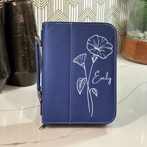 Leather Bible Cover, Personalized Bible Cover, Engraved Bible Cover, Custom Bible Cover, Religious Gifts, Bible Cover, Church Gift