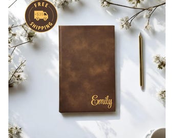 Aangepast dagboek gegraveerd leren dagboek Aangepast leren dagboek Gepersonaliseerde leren dagboek dagboek en notitieboekje Beste cadeaus voor haar
