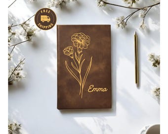 Aangepast dagboek gegraveerd leren dagboek Gepersonaliseerde dagboek Aangepast leren dagboek Gepersonaliseerde leren dagboek Aangepast notitieboek voor vrouwen