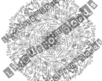 Solar Wars Mandala