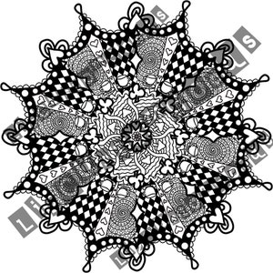 Down the Rabbit Hole Mandala