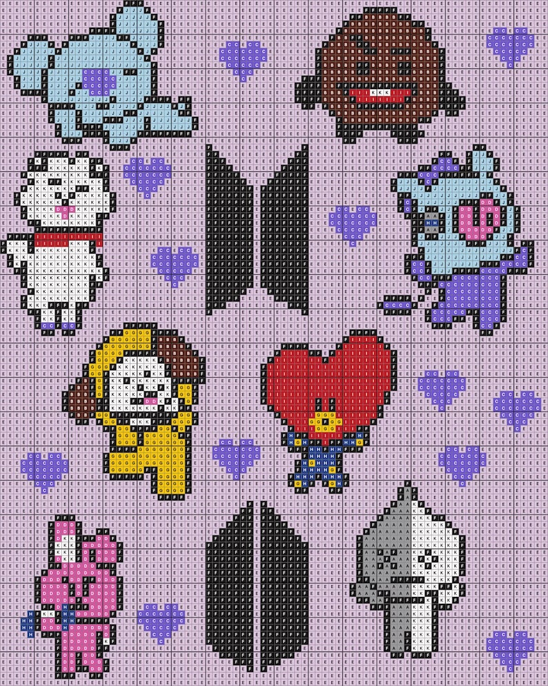 ARMY Love C2C Blanket Pattern - Etsy