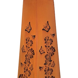 Decorative Column Flower Tendril 100 Edelrost Garden Column including Plant Bowl Rust Column Rust Decoration