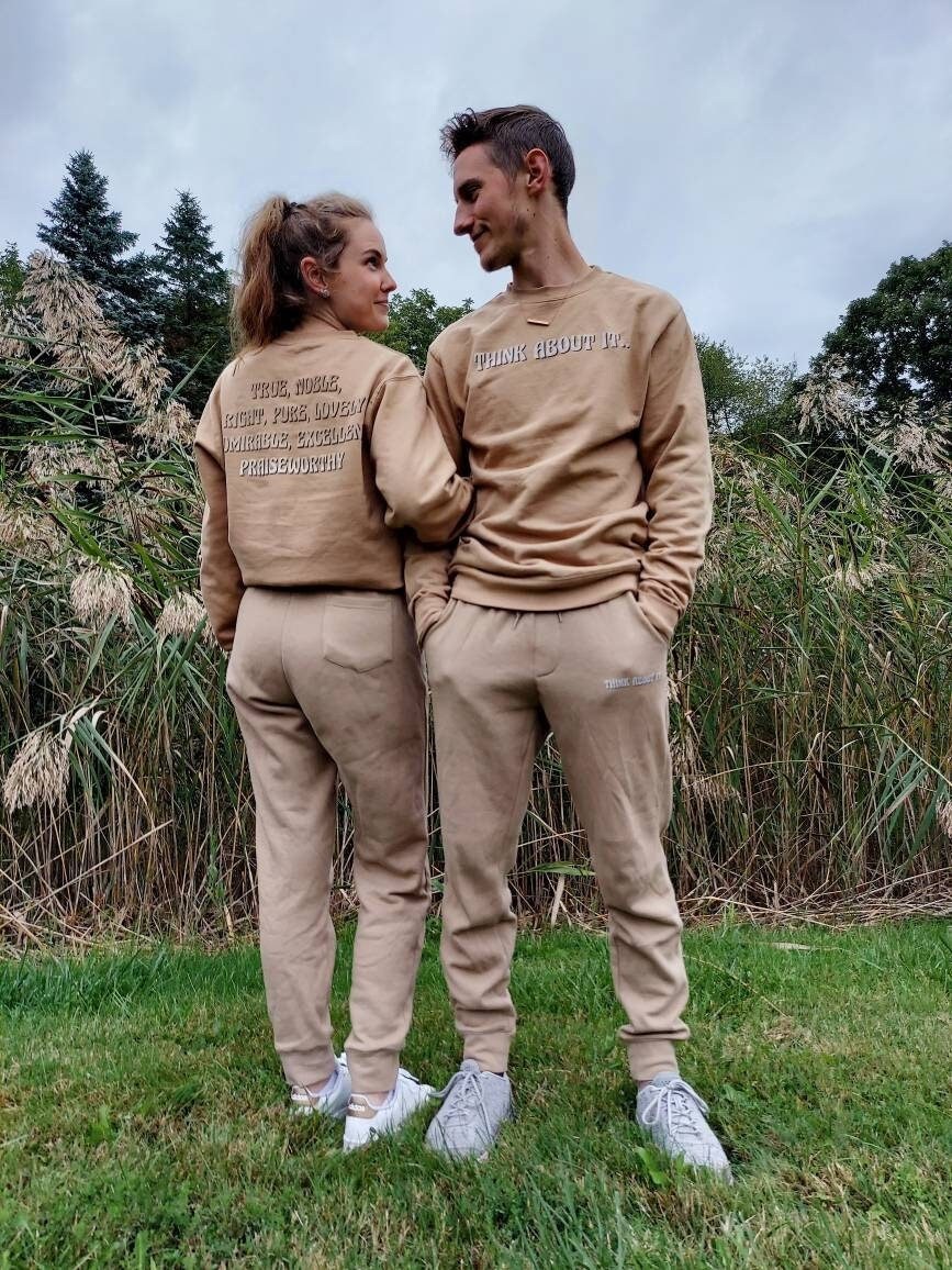 Tan Sweatpants Etsy