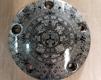 Harley Aztec calendar timer cover Twin cam models