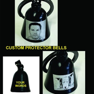 Custom engraved guardian bell deals
