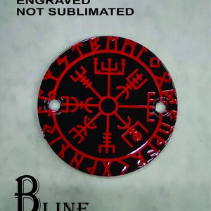 Harley Davdidson Milwaukee 8 Eight Timing Points Abdeckung M8 Motor Vegvisir Symbol