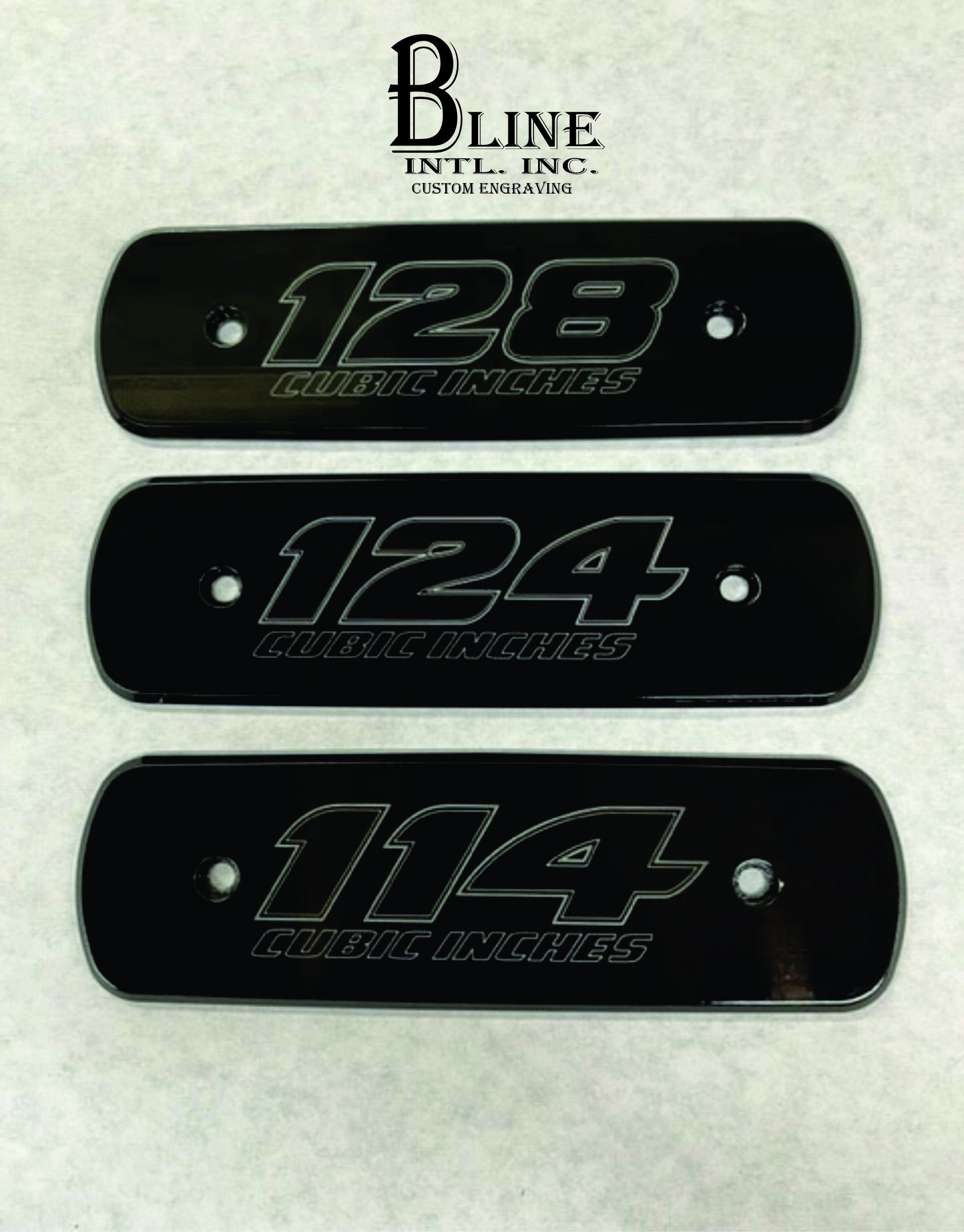 Harley Davidson Custom 114 M8 Air Breather Inserts Billet Machined Aluminum Powder Coated and Engraved 128 Cubic Inches Etsy