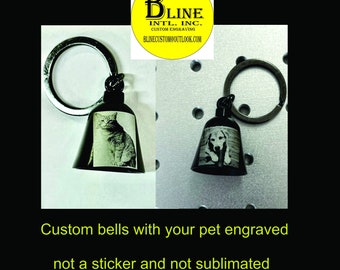 Custom Engraved Ride Bell your photo engraved