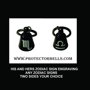 custom biker, protector, gremlin bell good luck charm bell zodiac signs