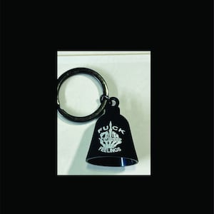 Biker bell gremlin bell custom middle finger