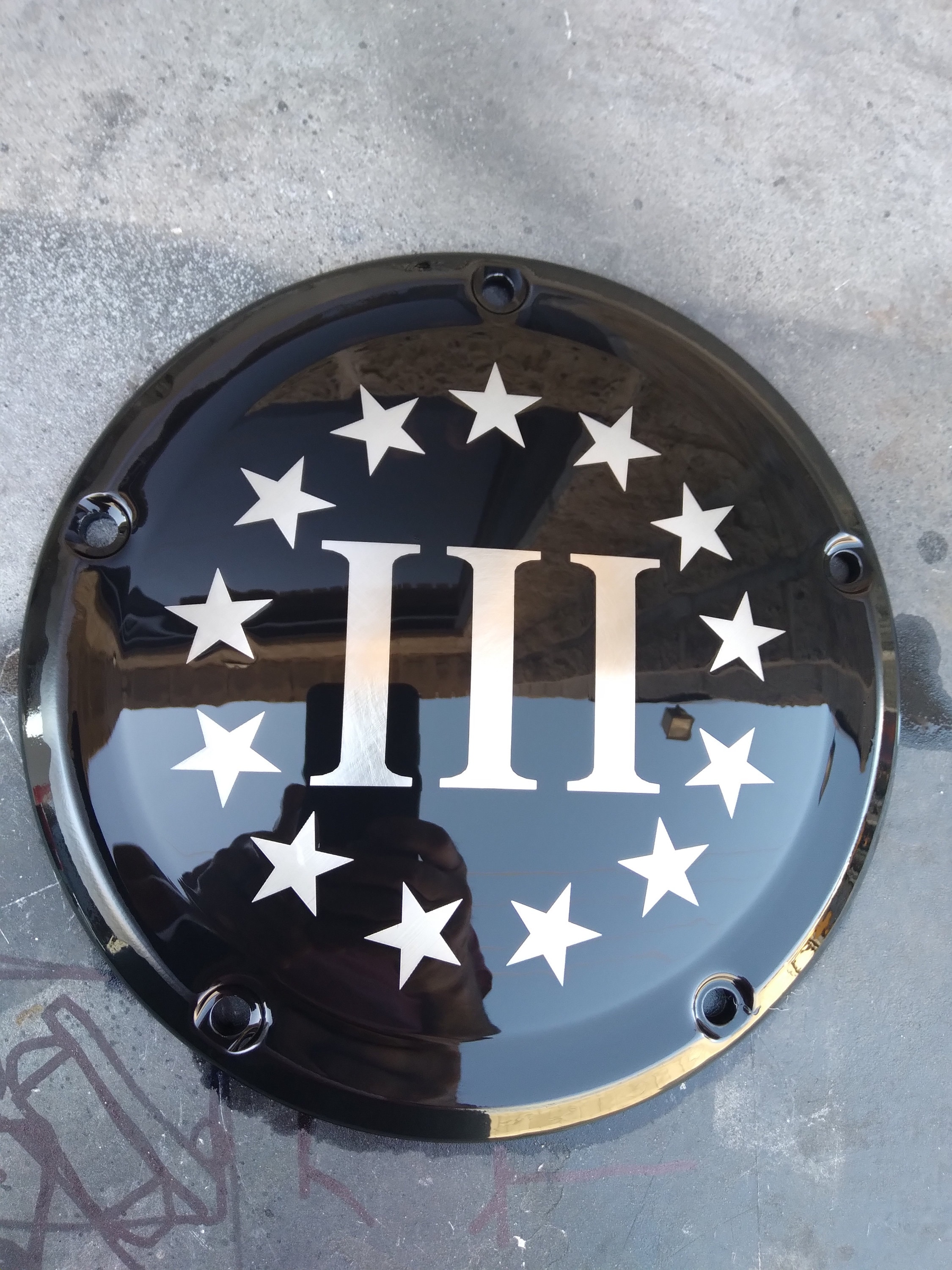 Custom engraved 2024 harley derby covers