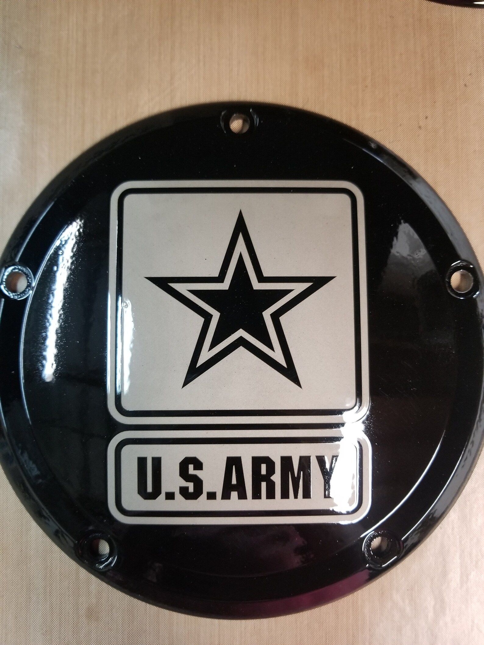 US Army Twin Cam Derby Cover Etsy
