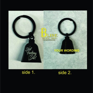 biker bell, ride bell, biker gift, good luck motorcycle ride bell, gremlin bell