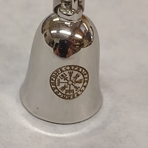 gremlin Bell,  bell, Biker Gift, Good Luck Charm, Vegvisir, Nordic Compass