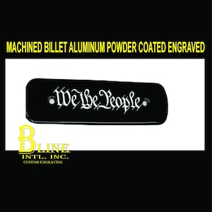 Harley Davidson Custom Made M8 Ventilator Aluminum Air Cleaner Insert - 114 & 117 Milwaukee 8 - We the People