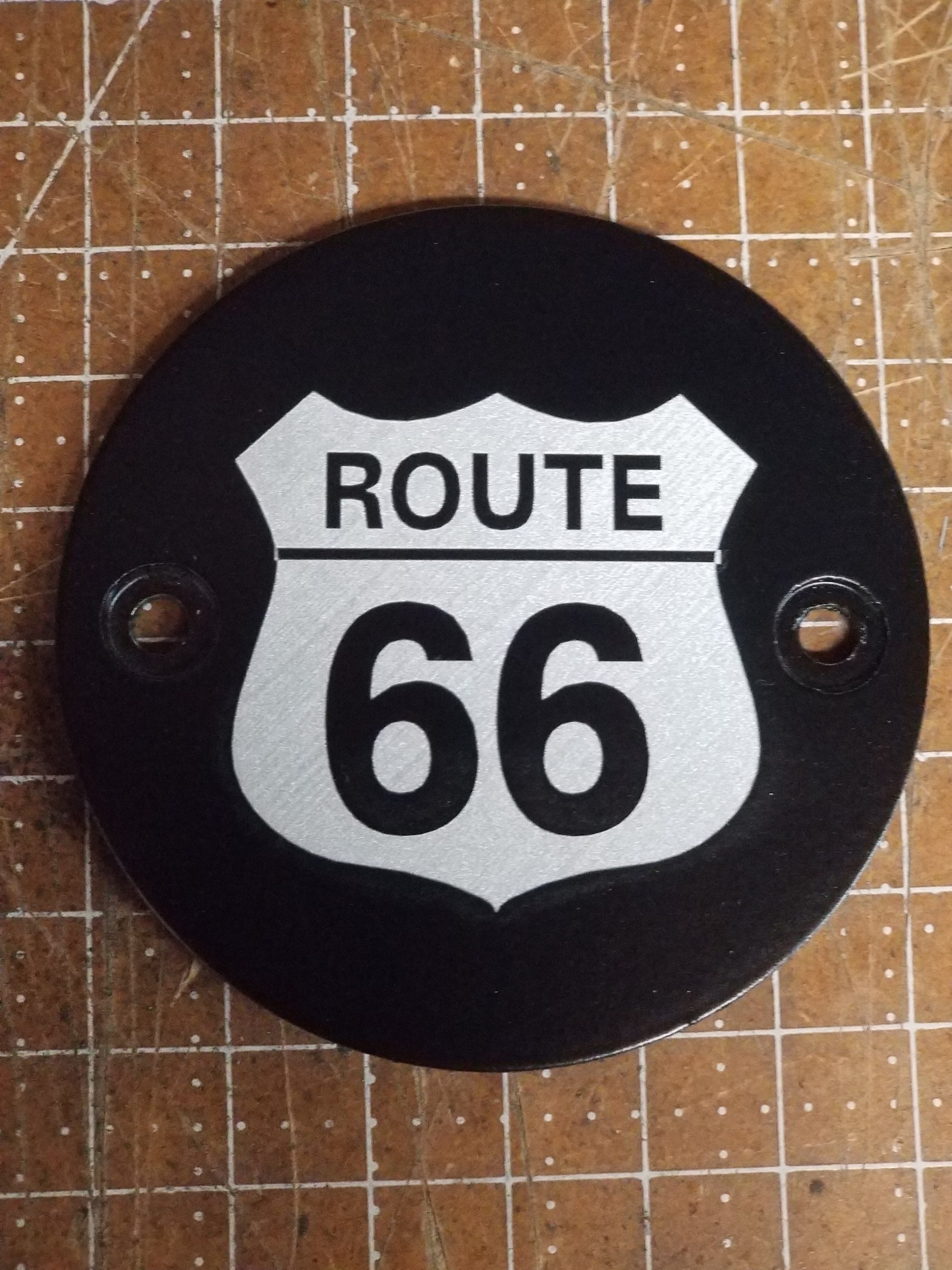 Harley Davidson Timer Cover Rt.66 Custom Engraving Twin Cam Etsy
