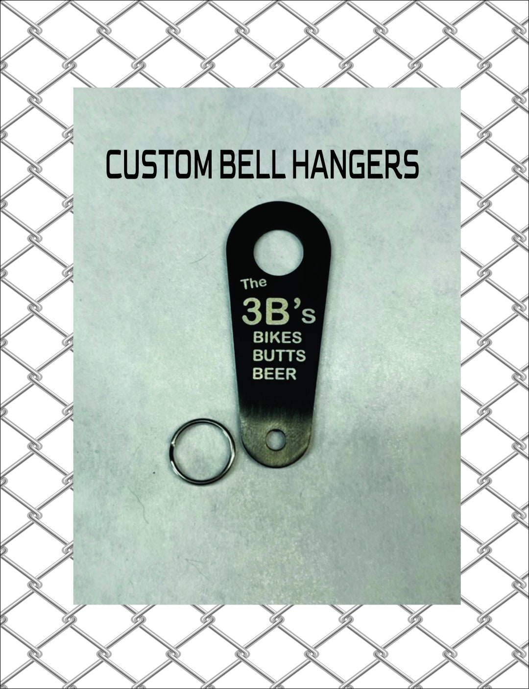 Motorcycle Bell Hanger Biker Bell Hanger Gremlin Bell Etsy