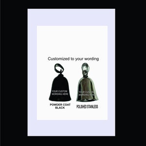 Gremlin Bell,Custom wording, motorcycle biker bell, biker gift , custom, ride bell