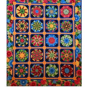 Wzór na kołdrę „Kaleidoscope Magic”