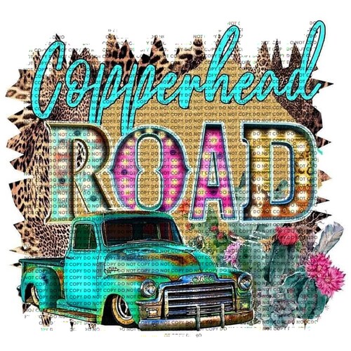 Copperhead Road Country Music Ready to Press Sublimation Etsy