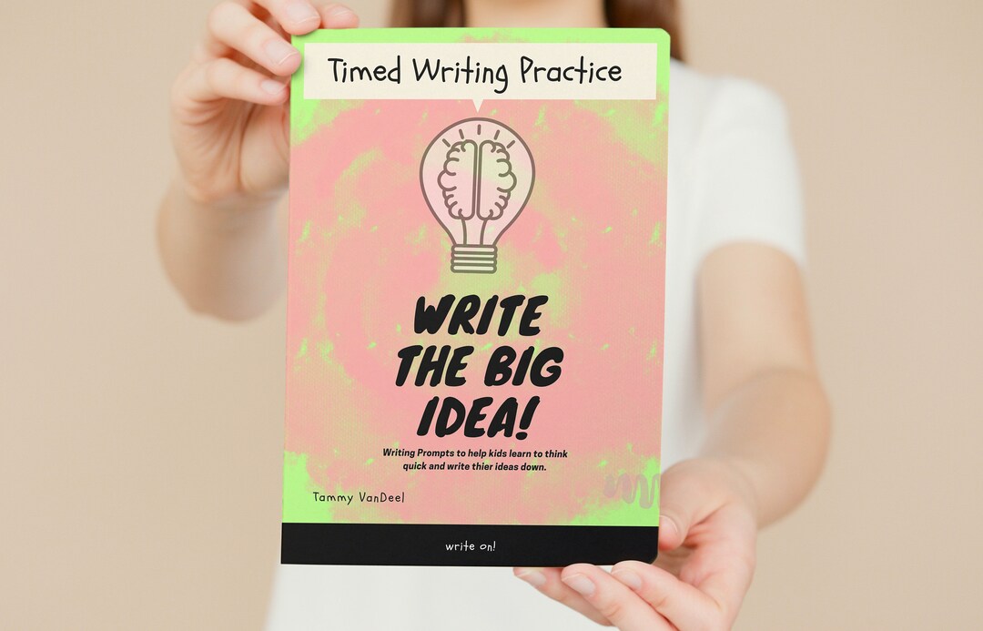 Timed Writing Paper 100 Page Timed Writing Workbook for Students - Etsy