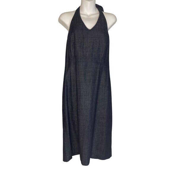 white christmas dresses Taylor Denim Dress – Dogwood Cloth main image 0