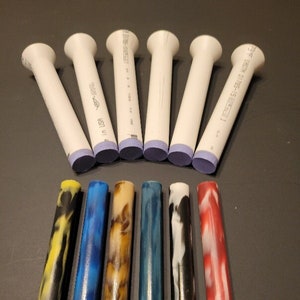 Molde en blanco para bolígrafo con tapón