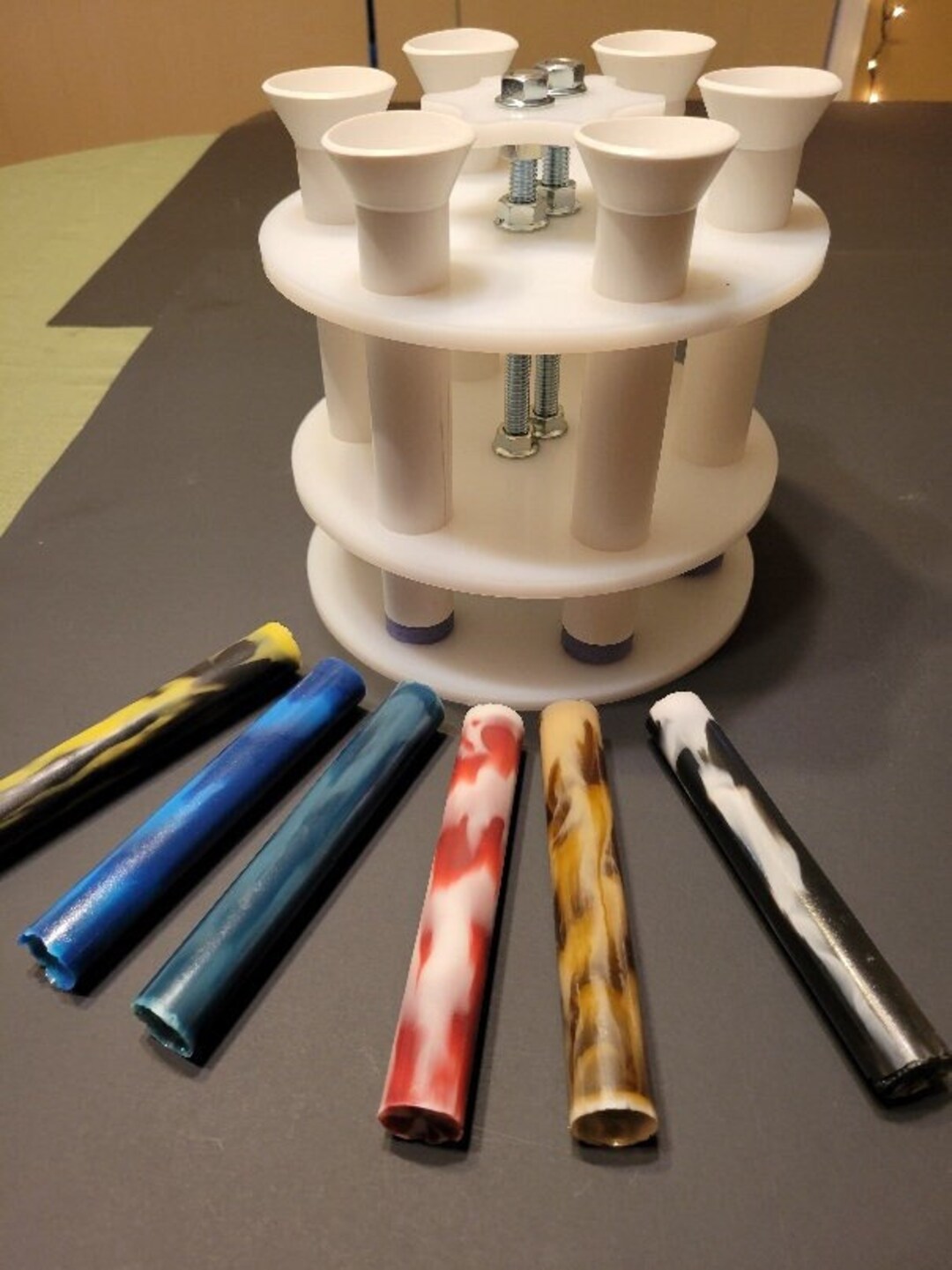 Pen Blank Molds With Caddy Etsy