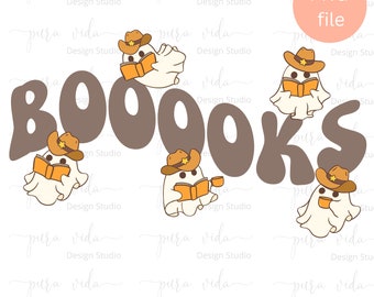 Read More Booooks PNG/set of 2 PNG Ghost reading books PNG/Bookish png/Halloween png/Halloween Librarian png/bookworm png/png for shirt, mug
