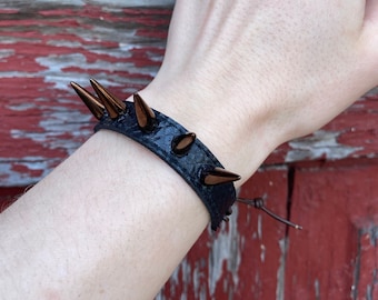 spiked cuff bracelet