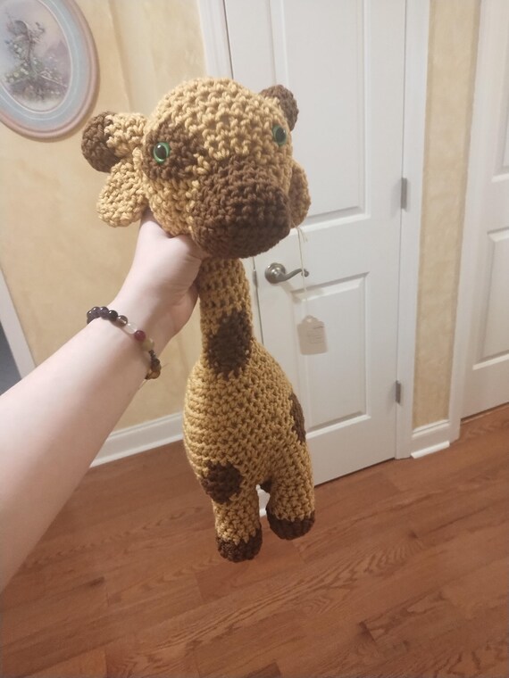 Crochet Stuffed Giraffe - Stitched Giraffe Amigurumi - Gifts for Anyone