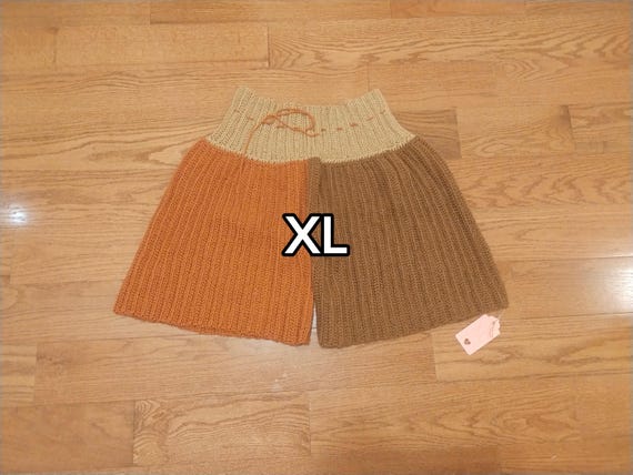 Crochet Men's Shorts - Stitched Summer Bottoms - Handmade Apparel for Men