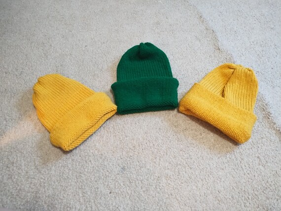 Unisex Knit Beanie - Solid Reversible Hat - One Size Fits All