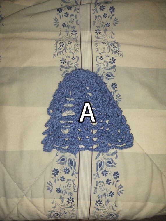 Crochet Lacey Beanie - Handmade Trendy Hat - Autumn Head Accessory