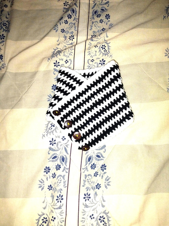 Crochet Colorful Cowl - Adult Size Wrap - Hand Stitched Neck Accessory