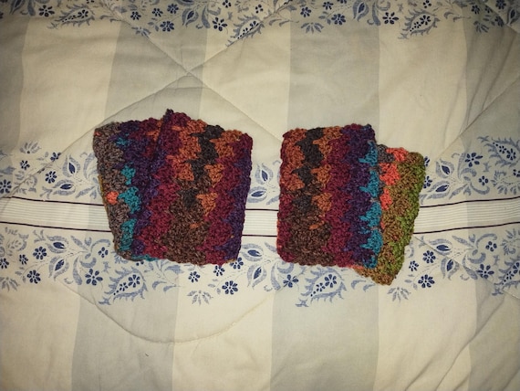 Crochet Arm Warmers - Unisex Wrist Accessories