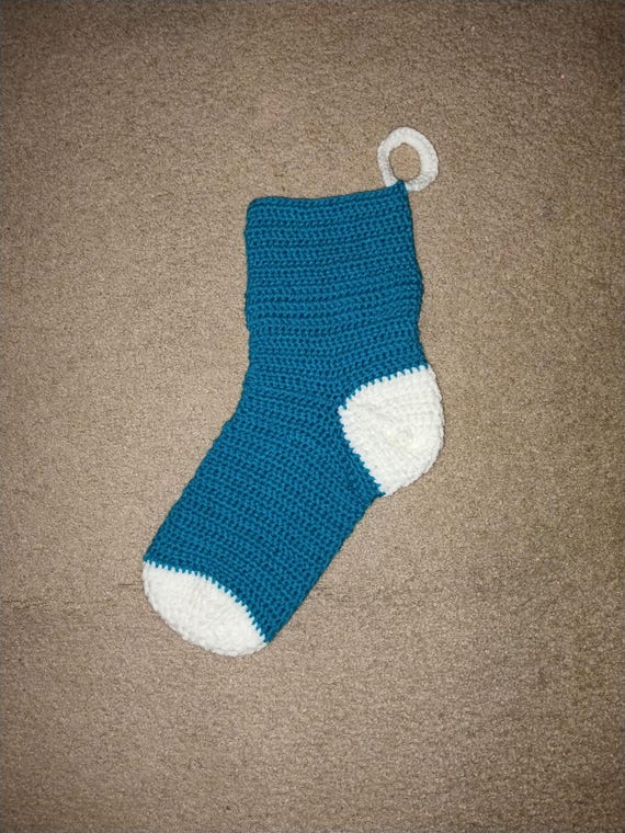 Crochet Stockings - Unisex Adult Stockings - Christmas Decor Accessory