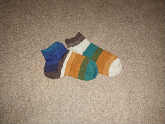 Knitted Men's Socks - Hand Knit Foot Covers