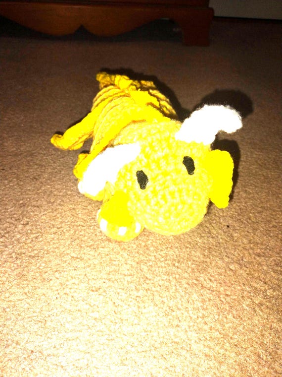 Crochet Dragon - Hand Stitched Amigurumi - Kid’s Toy Plushie