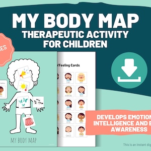 My Body Map - Eine therapeutische Aktivität für Kinder • Unterstützung des Körperbewusstseins • Selbstregulationsressource