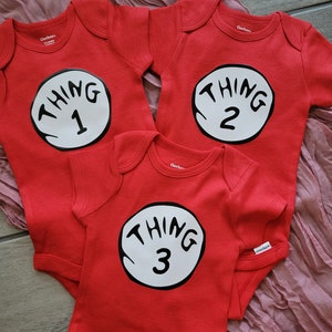 Thing shirts, Thing Youth, Thing Toddler, Thing Onesies® Brand,tutu red and blue tutu halloween costume, best friend shirts image 2