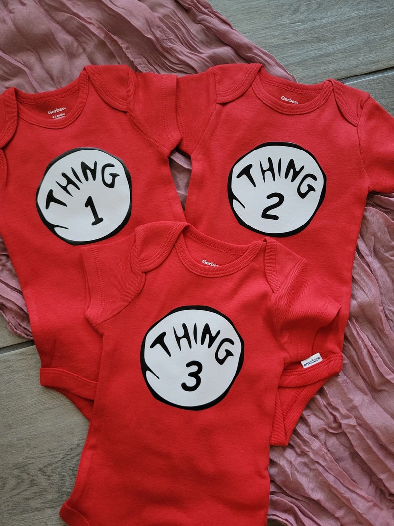 Thing shirts, Thing Youth, Thing Toddler, Thing Onesies® Brand,tutu red and blue tutu halloween costume, best friend shirts zdjęcie 2